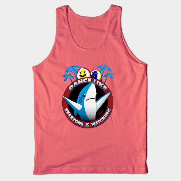 Dance Like Everyone Is Watching-Left Shark Tank Top by fotofixer72